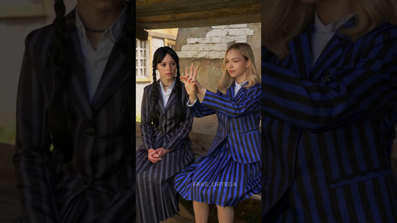 Magic Fingers🤌 | Enid & Jenna Ortega | Wednesday