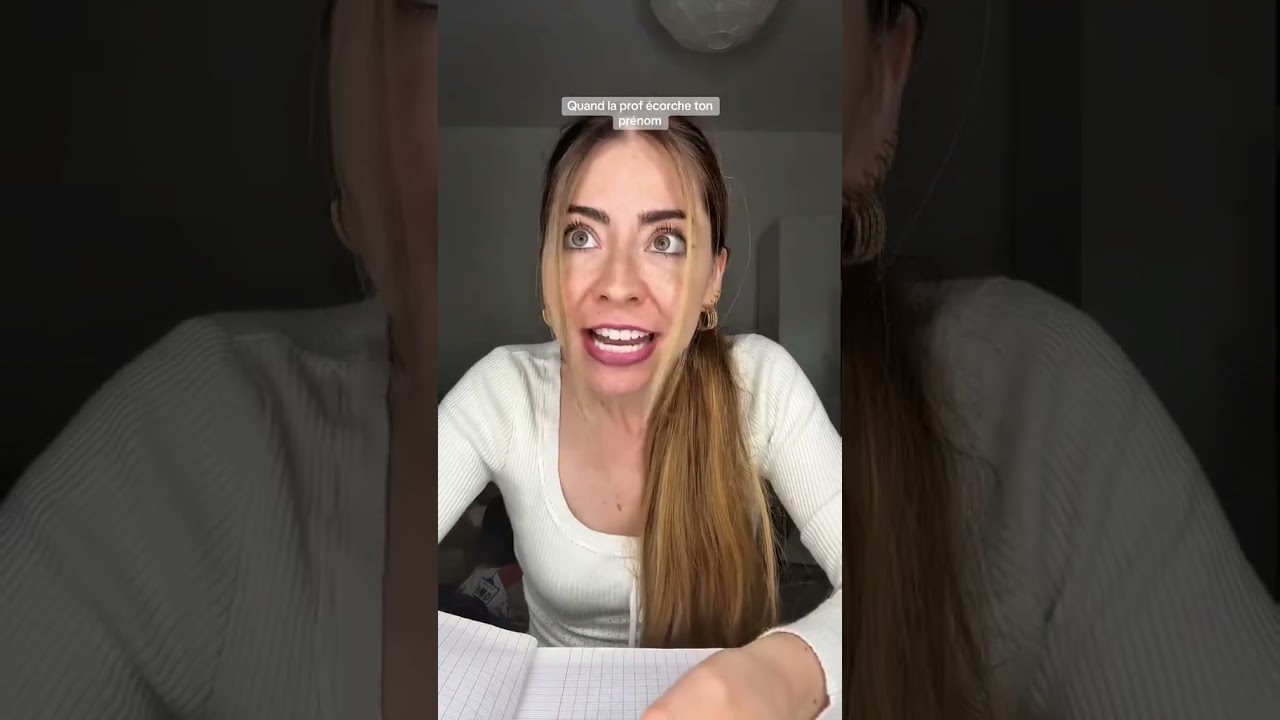 Quand la prof massacre ton prénom 😅