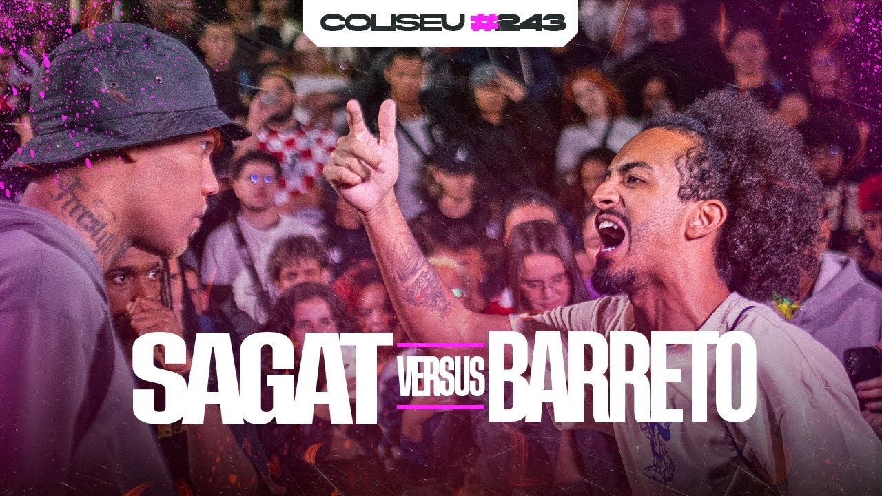 SAGAT vs BARRETO - Batalha do Coliseu 2ª Fase #243
