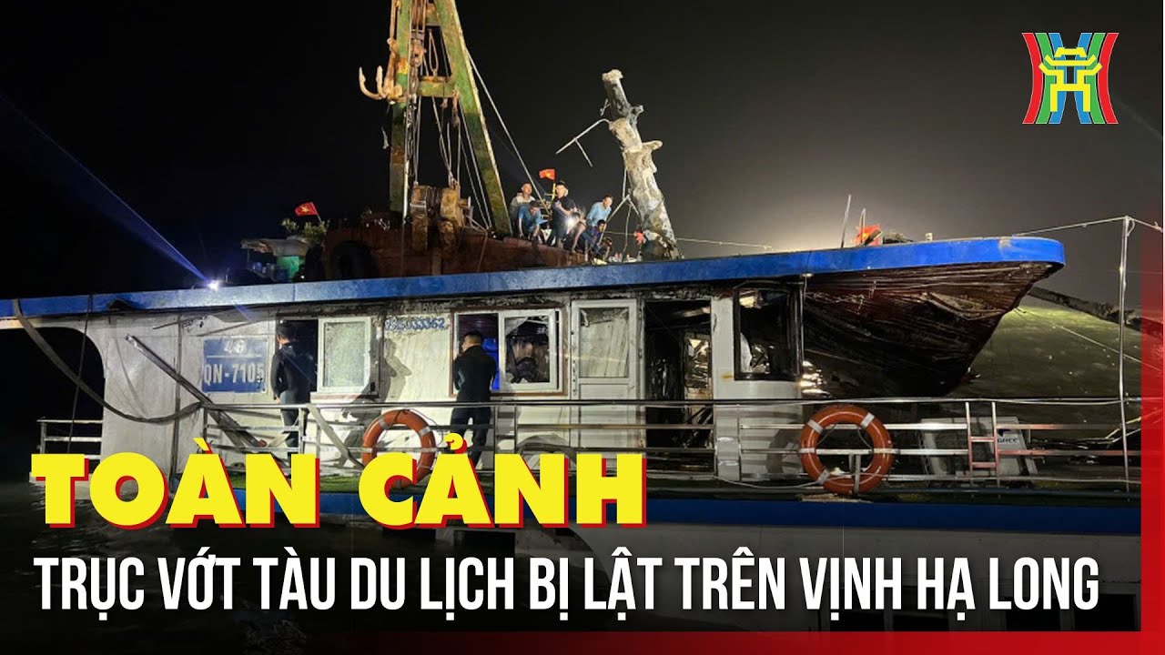 Khám Phá Toàn Cảnh Trục Vớt Tàu Du Lịch Lật Trên Vịnh Hạ Long 🚢