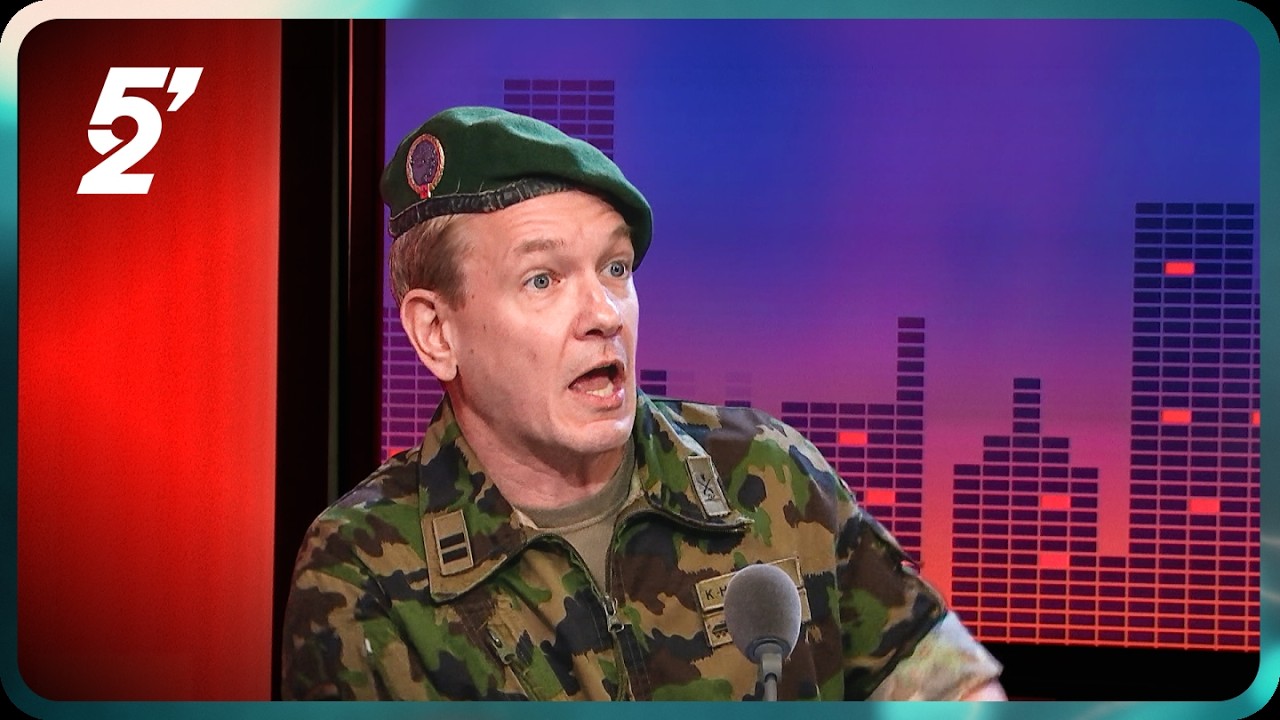 120 secondes : immobilisation des chars M113 suisses 🚗