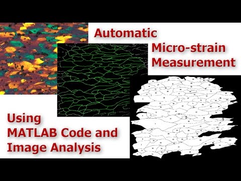 Automatic Micro-Strain Measurement Using MATLAB and Image Processing
