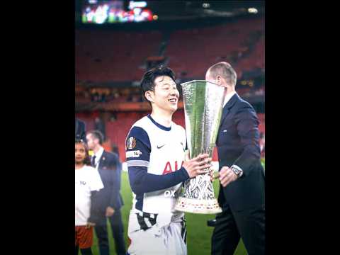 Spurs Finally Won A Trophy 😭🏆 #son #tottenham #spurs #europaleague