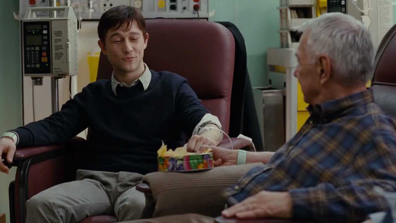 50/50 (2011) Stoned Scene & Bee Gees' Song 🎬