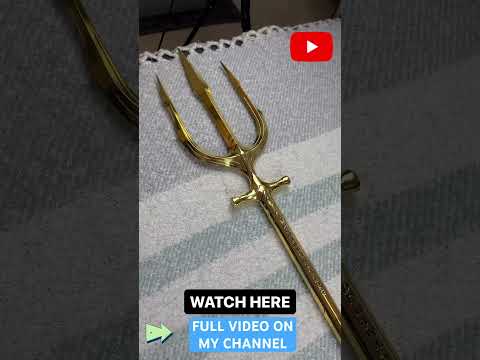 ETSY: Aquaman Trident Review! #aquaman #movie #etsy #trident #cosplay #dc #dccomics #dcuniverse