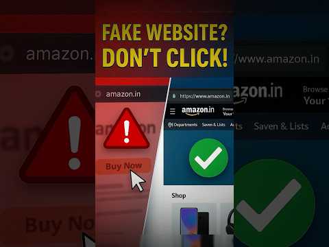 FAKE WEBSITE SCAM? 3 Ways to Check Before You Click!