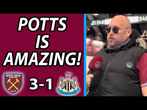 "Potts Was Unbelievable! It Wasn't Offside! (Big Dave) West Ham 3-1 Newcastle 