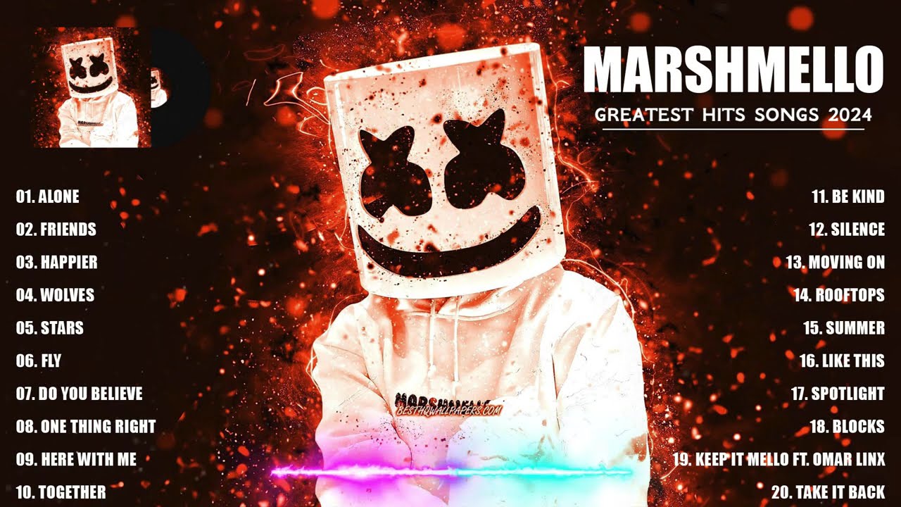 Marshmello's Top Hits of All Time 🎧 | Must-Listen Playlist 2024