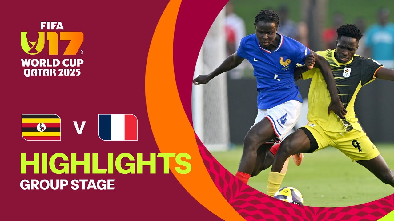 Uganda vs France Highlights | FIFA U-17 World Cup Qatar 2025
