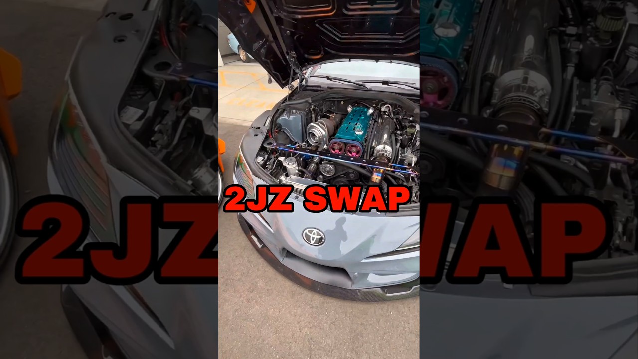 2JZ Swap in Mk5 Supra 🚗
