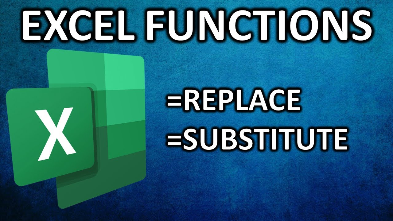 Master Excel Functions: REPLACE & SUBSTITUTE 📊
