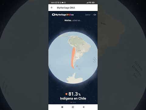 MyHeritage DNA update 2.0 Chile 🇨🇱🦌