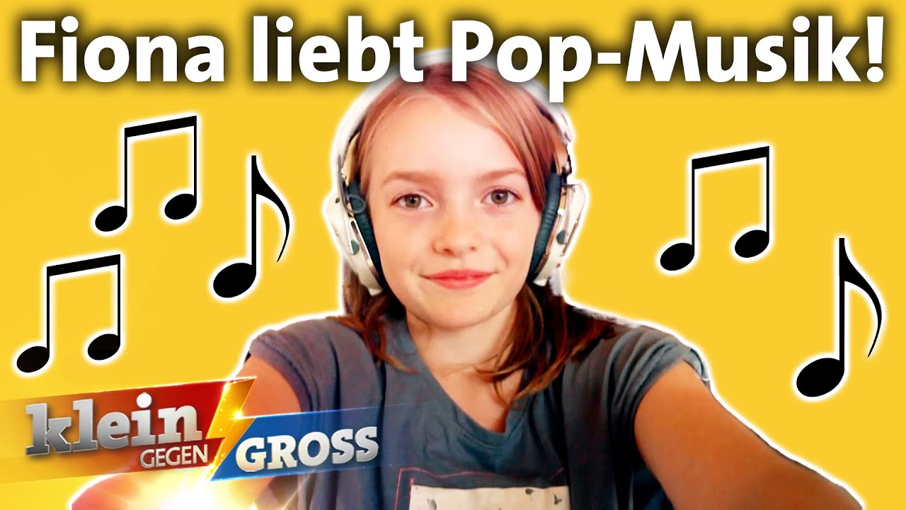 Fiona kennt alle Nr. 1 Hits! | Klein gegen Groß 🎶