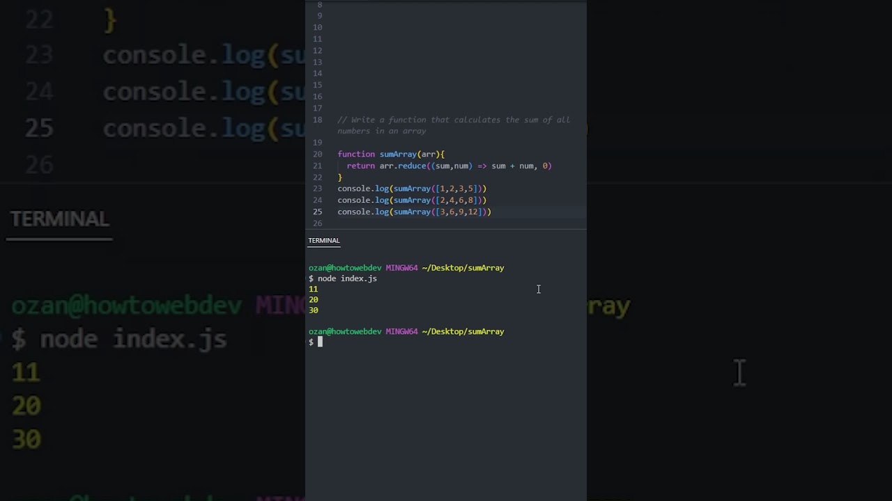Solve JS Interview Question in 2 Ways 🖥️