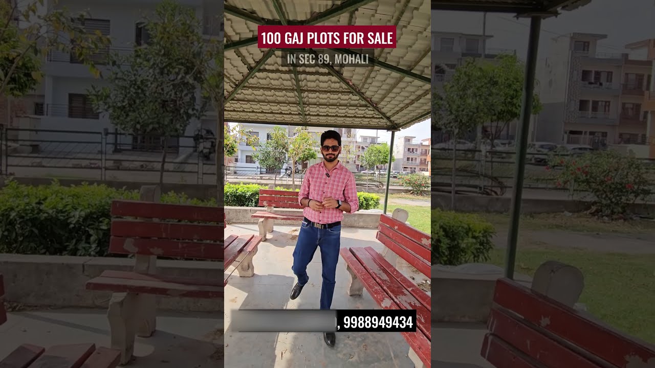 100 Gaj Plot, Park Facing For Sale in Sector 89, #mohali #plotsinmohali