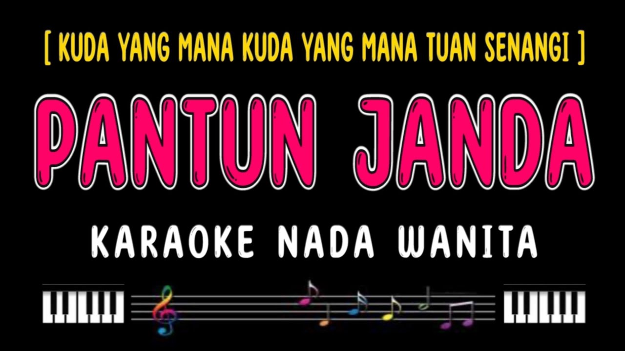 Karaoke Nada Wanita: Pantun Janda & Janda Pirang 🎤