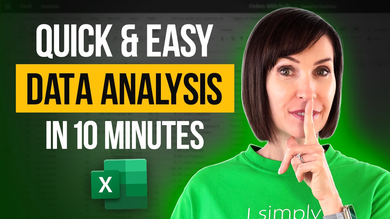Excel Data Analysis for Beginners in 2025 | No Coding Needed 📊