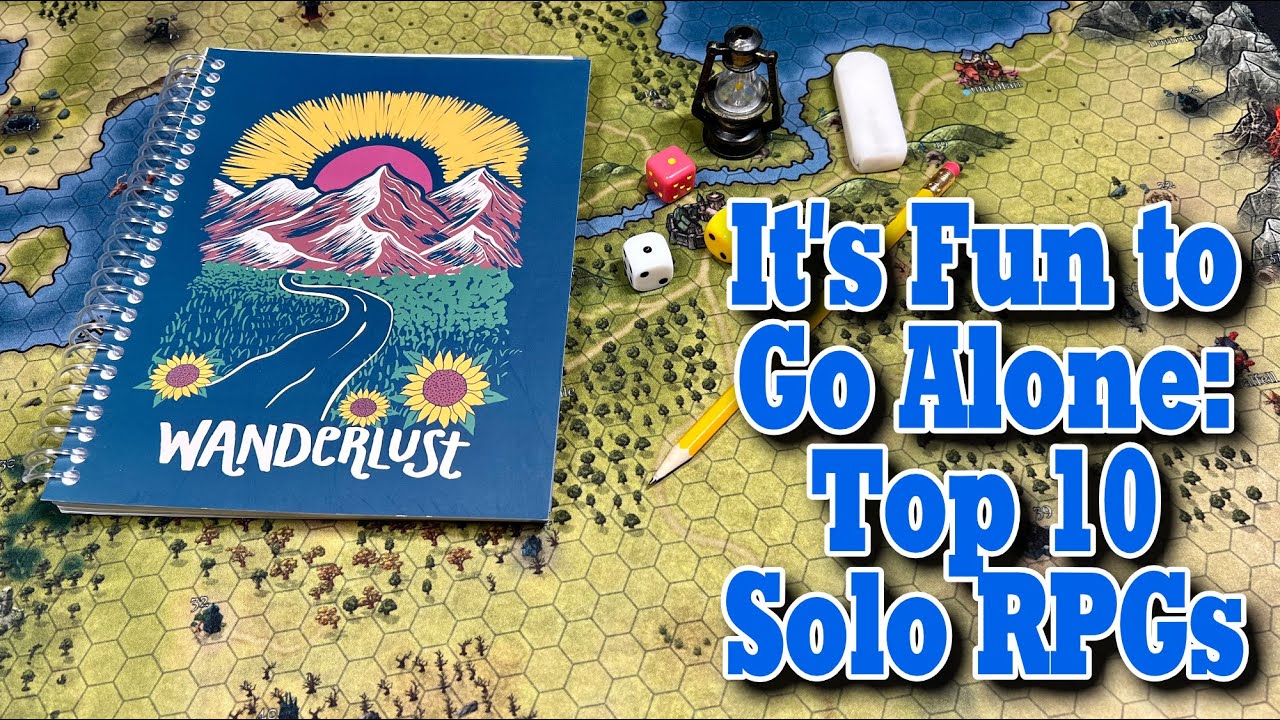 Top 10 Exciting Solo RPGs for Solo Adventure Lovers 🎲