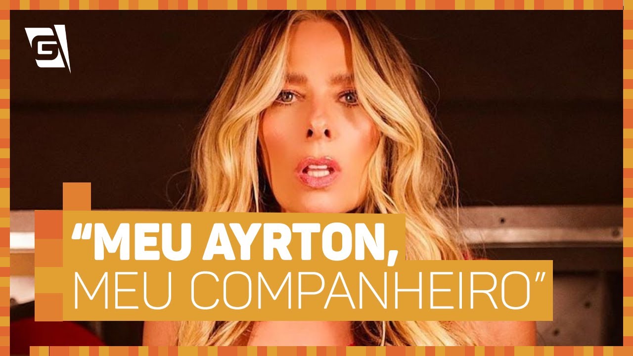 Adriane Galisteu se emociona ao falar de Ayrton Senna 😢