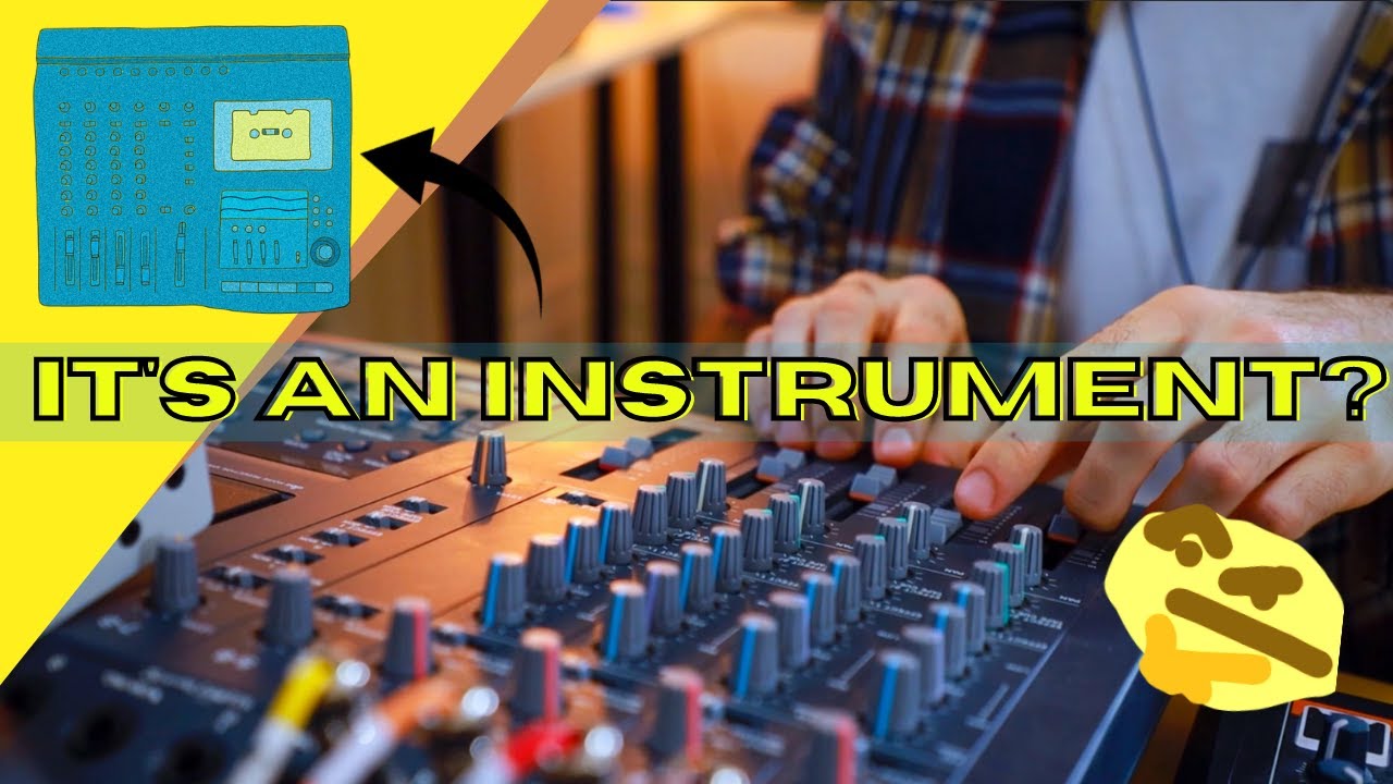 How I use my Tascam Portastudio as an Actual Instrument