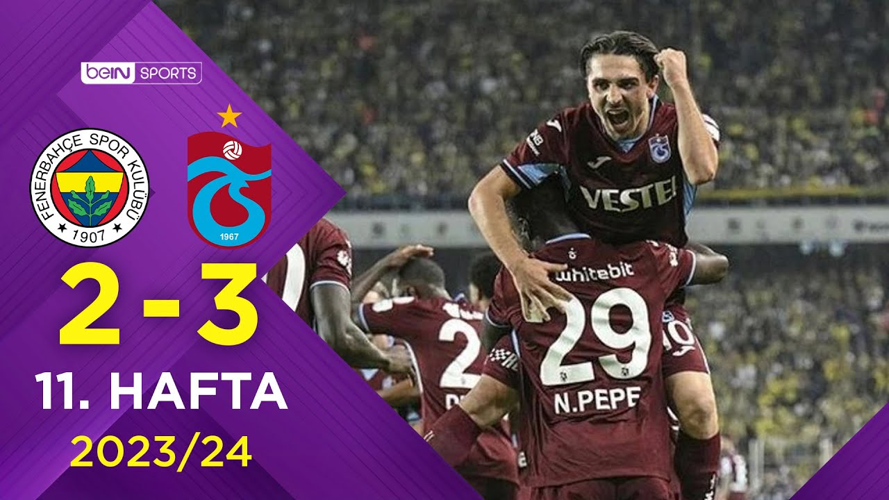 Trabzonspor Stuns Fenerbahçe 3-2 in Thrilling Süper Lig Clash ⚽
