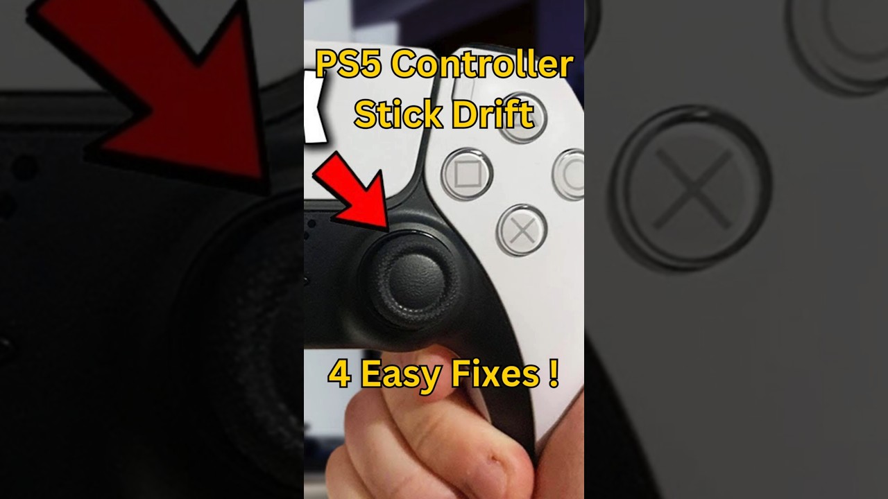 5 Quick 5-Min Fix for PS5 Controller Stick Drift 🎮