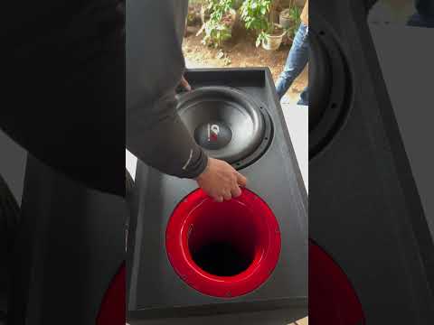 15 inch car subwoofer box design               #subwoofer #caraudio #loudandclearcaraudio