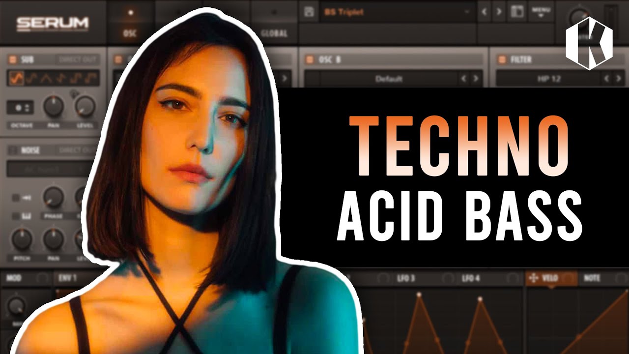 Free Techno Acid Bass Serum Tutorial 🎶