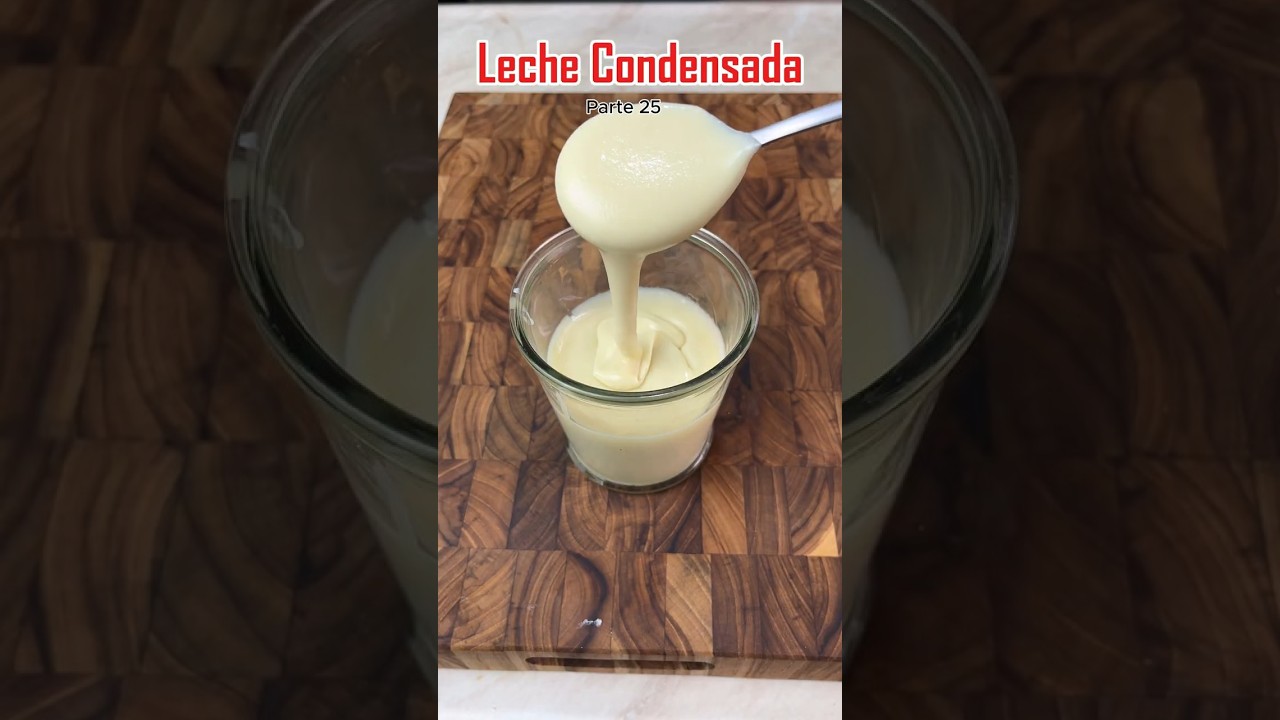 Cómo hacer leche condensada casera en 4 pasos 🥛