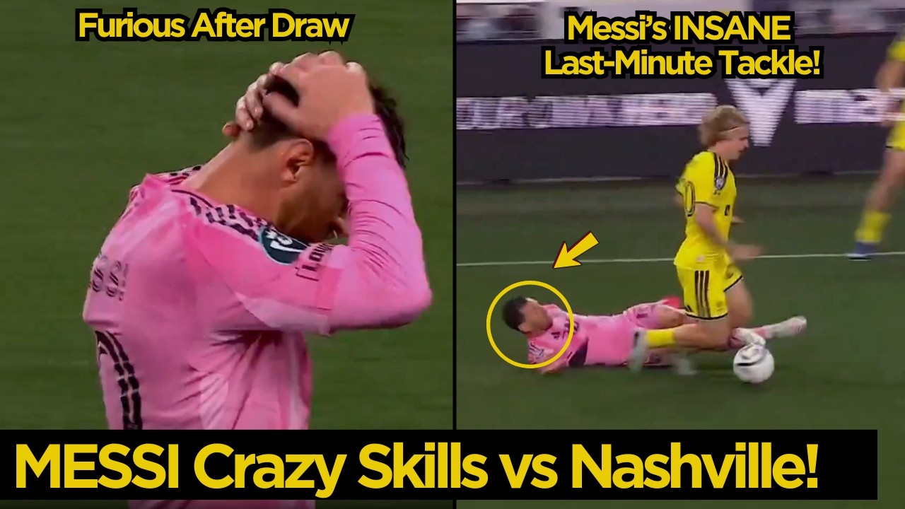 Messi's Last-Minute Tackle Saves Inter Miami ⚽