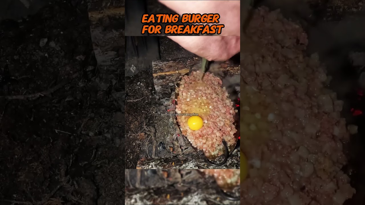 Surprising Breakfast Idea: Delicious Burgers for Camping Mornings 🍔