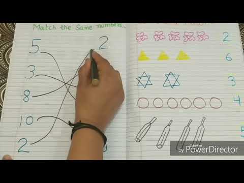 LKG Math worksheet for 4+years //LKG Maths Daily Practice Sheet @kidslearningfun2013