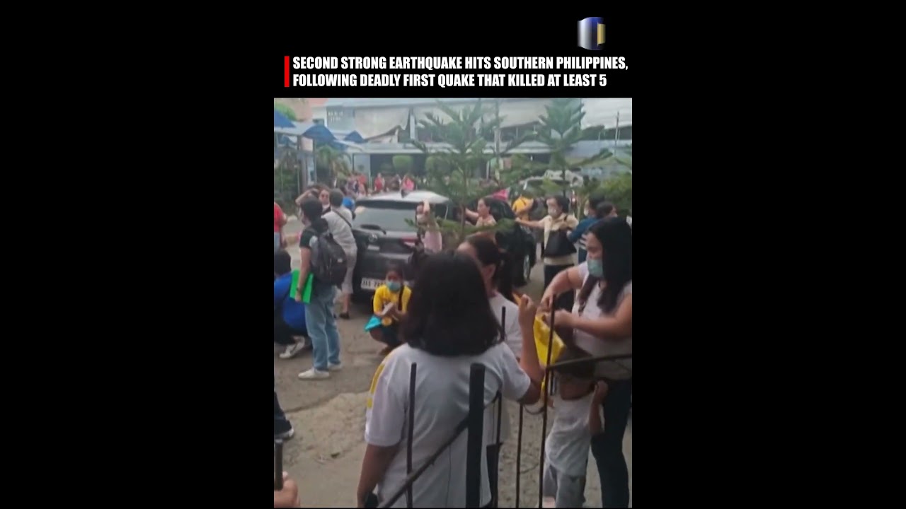 Second Major Earthquake Strikes Southern Philippines After Deadly 7.4 Magnitude Quake 🌍