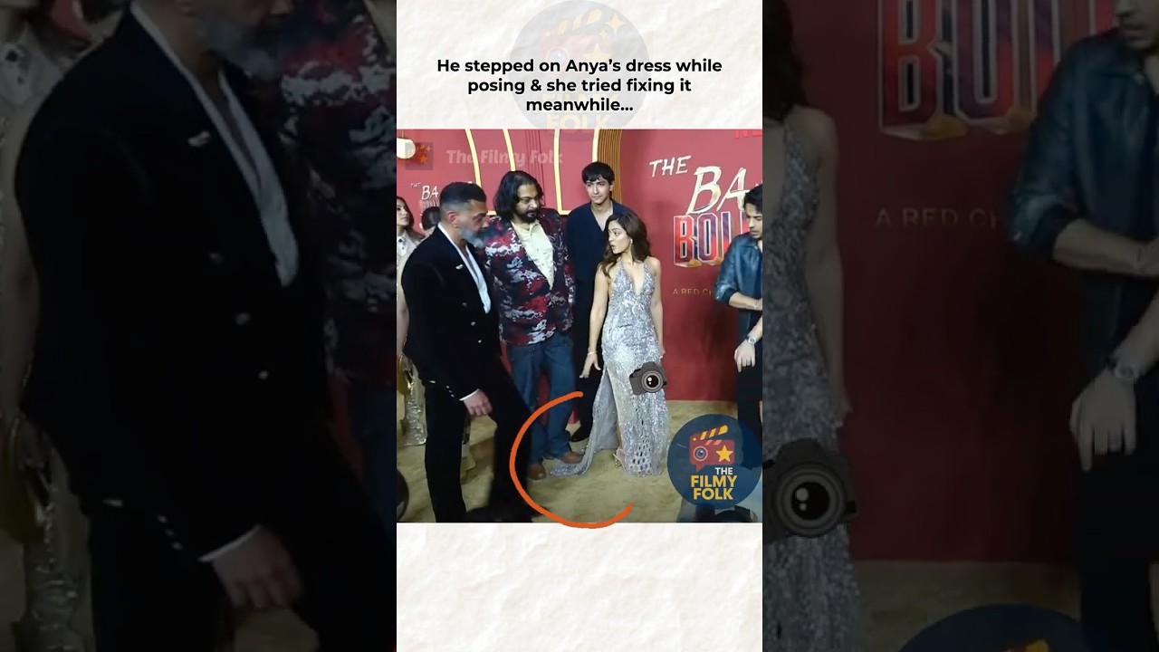 Lakshya’s Heartwarming Gesture for Anya at Bollywood Premiere ❤️