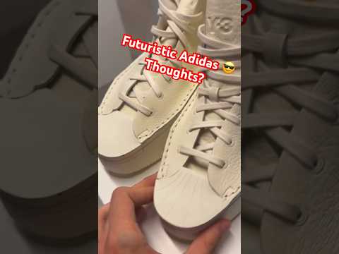 Futuristic Adidas sneaker design from a Japanese designer. #fashion #adidas #newsneakers