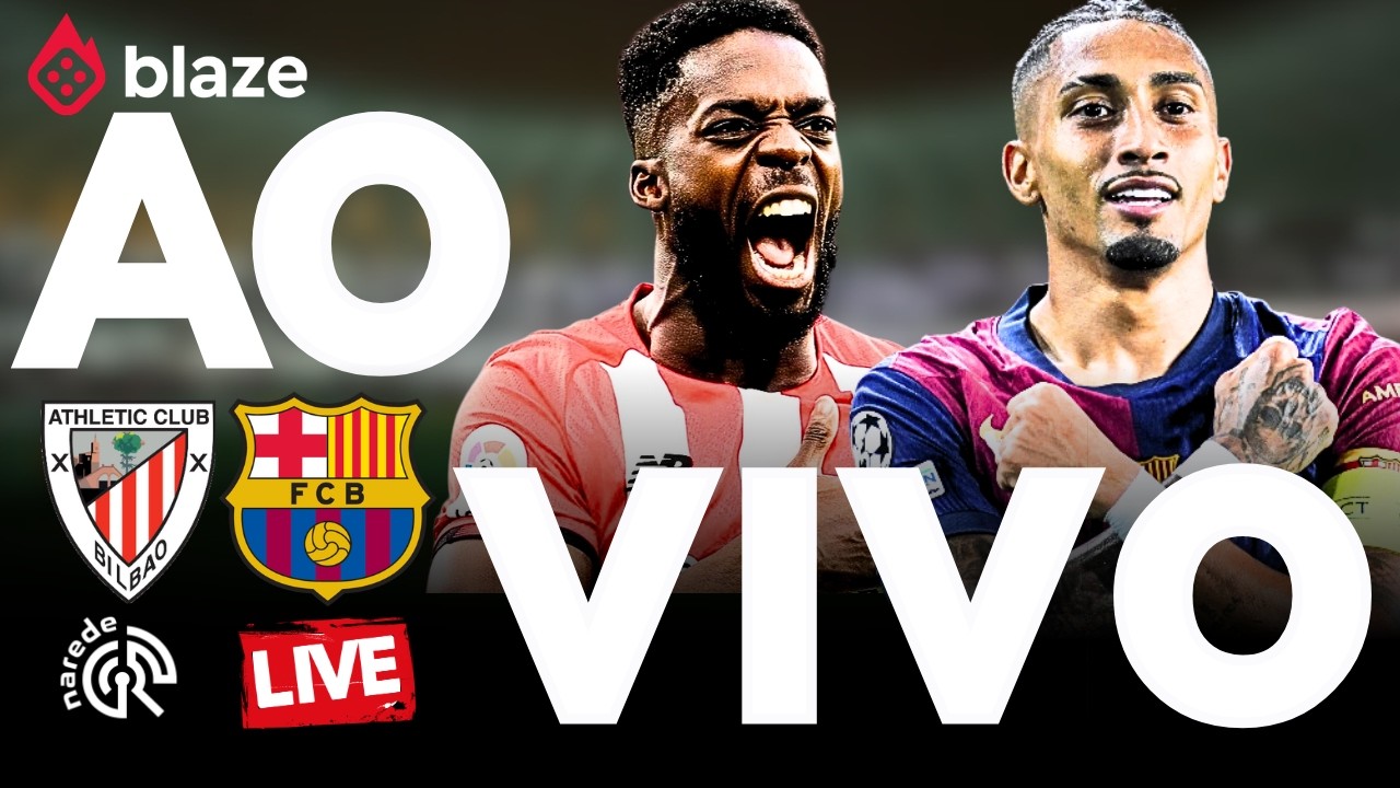 ATHLETIC BILBAO X BARCELONA | LA LIGA 2025/26 |DIRETO DO SAN MAMÉS