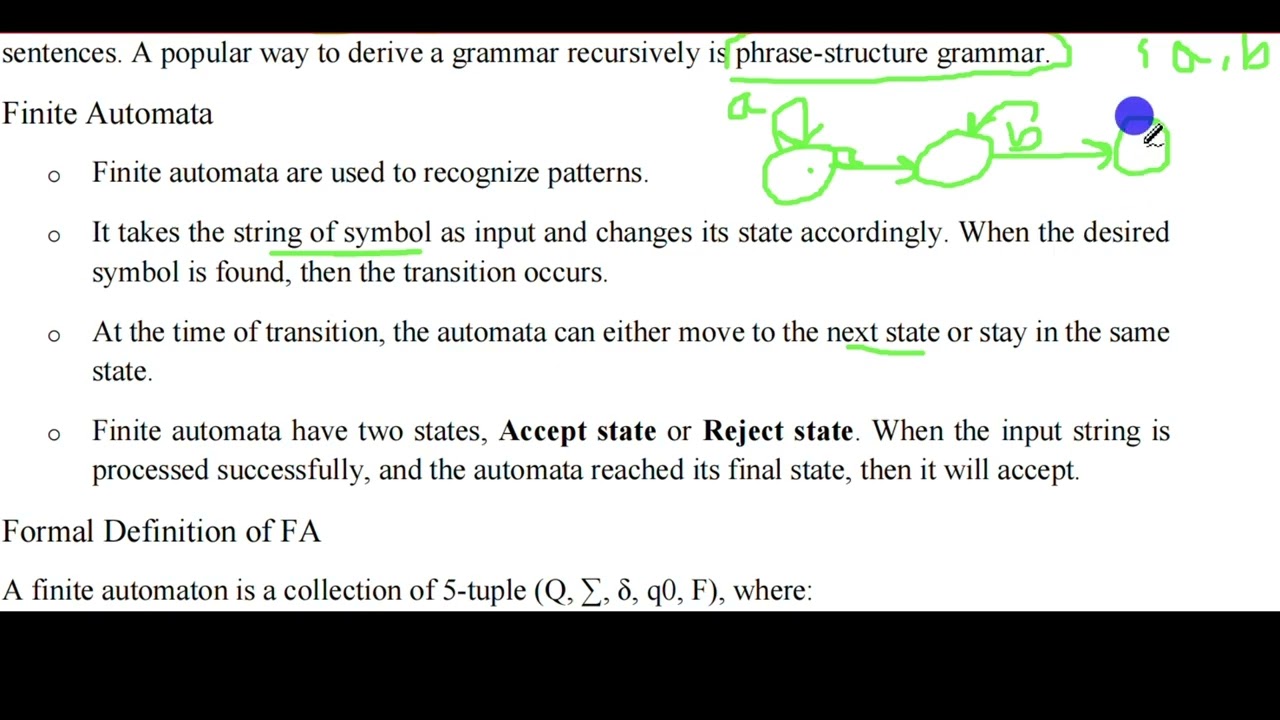 Automata and Complexity Theory for Exit Exam Preparation