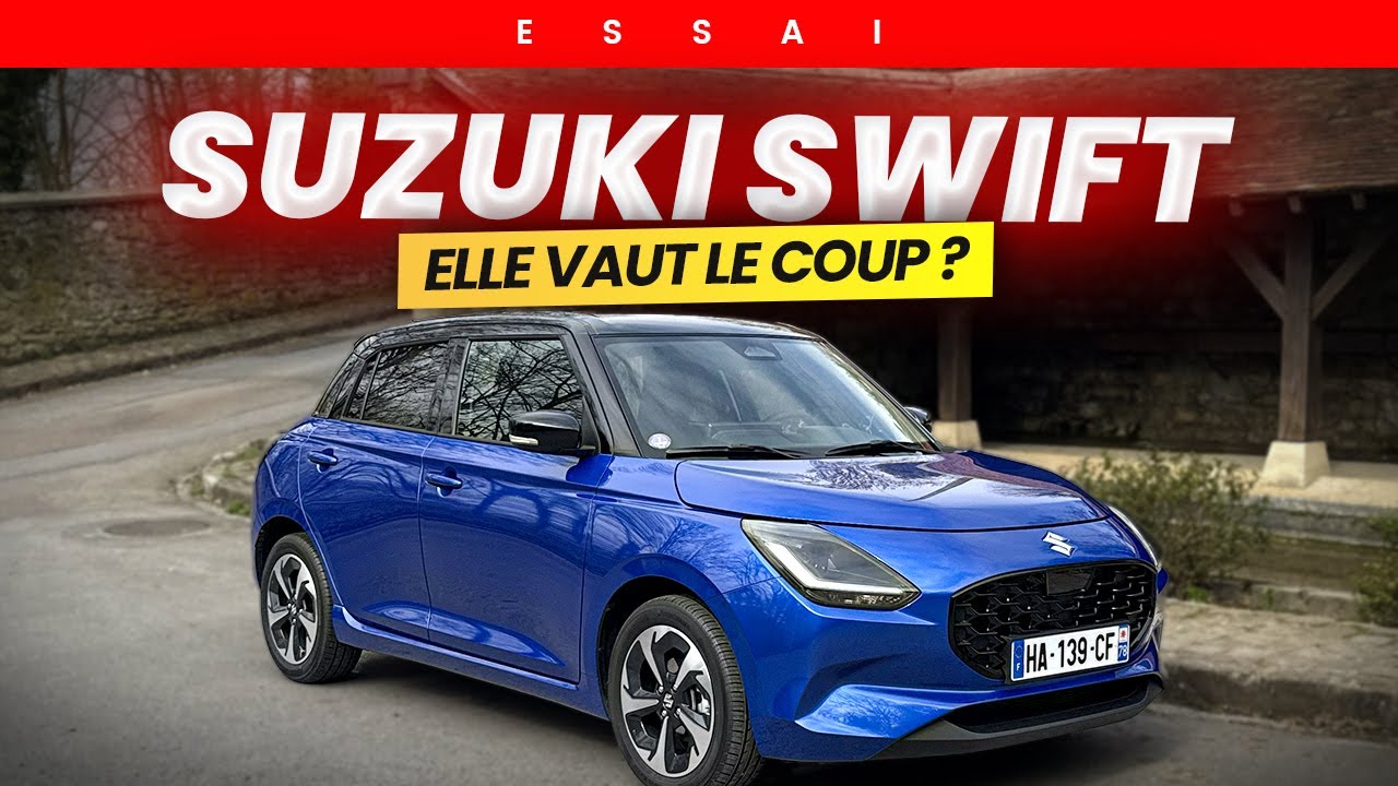 Essai Suzuki Swift 2025 : Trop cher pour ce que c’est ? 🚗
