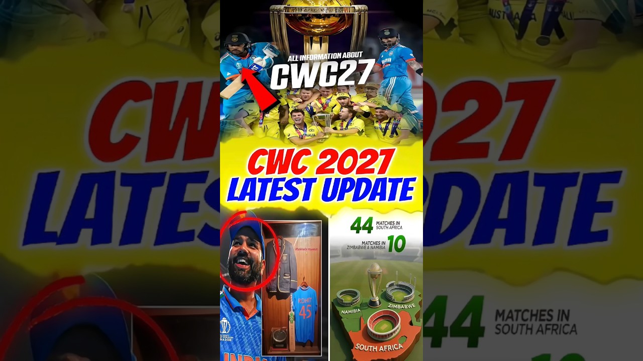 Cricket ODI World Cup 2027: Latest Updates & Insights 🏏