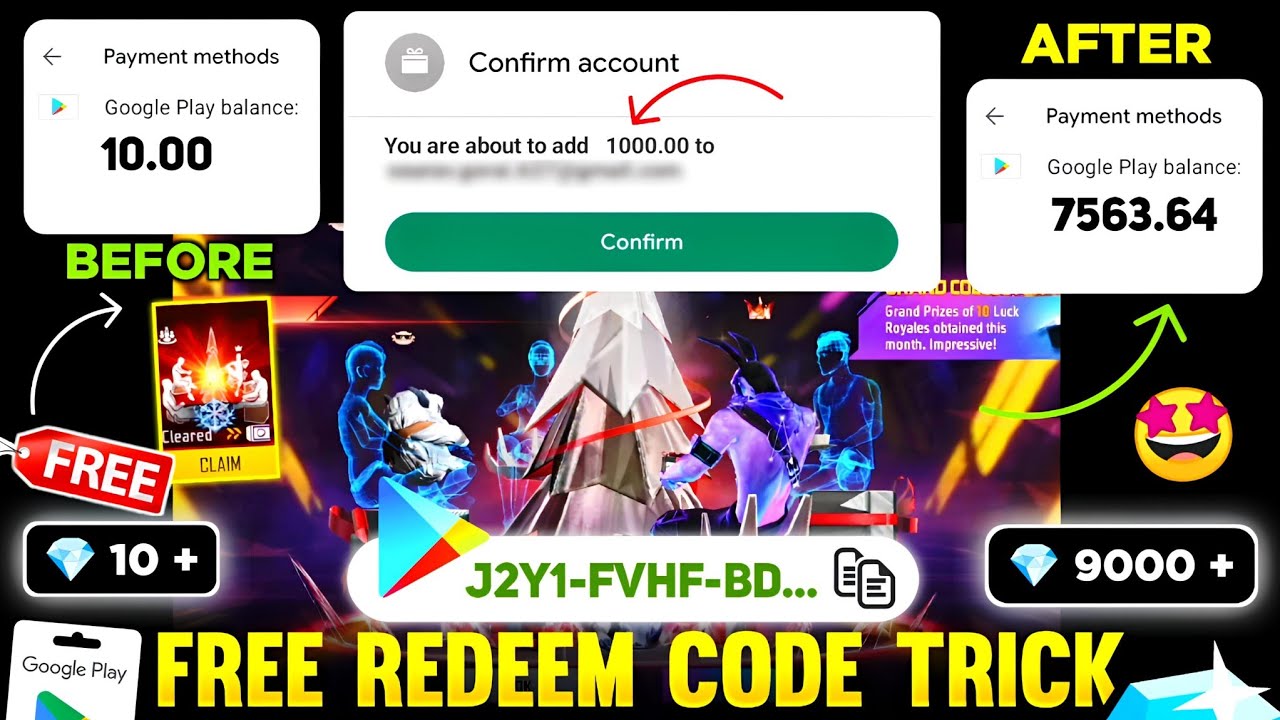 Free Google Play Redeem Codes π | Get 250 Free Codes
