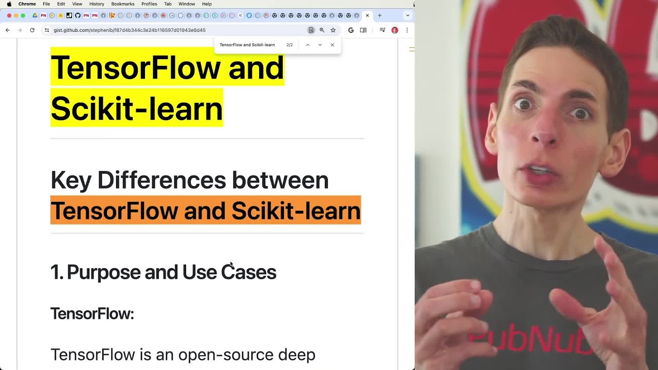 TensorFlow vs Scikit-learn: ML Frameworks Compared