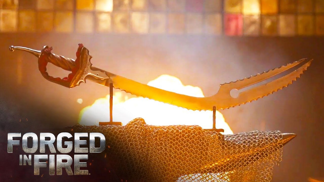 Split-Tip Tegha Blade | Forged in Fire S8 ⚔️