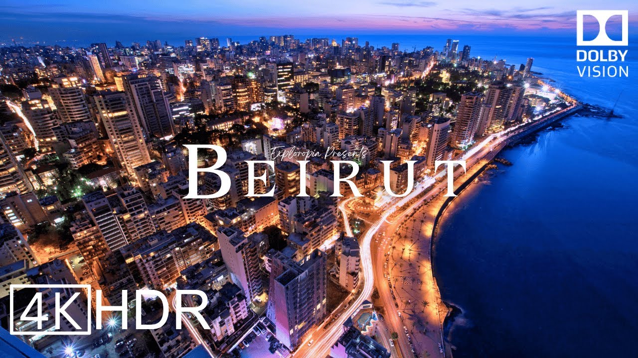 Stunning 4K HDR Drone Footage of Beirut 🇱🇧 in Ultra HD & Dolby Vision™
