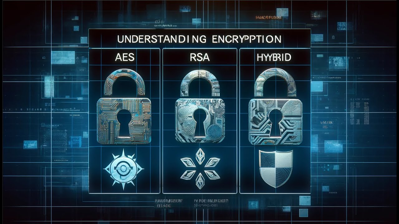 AES, RSA & Hybrid Encryption Explained π