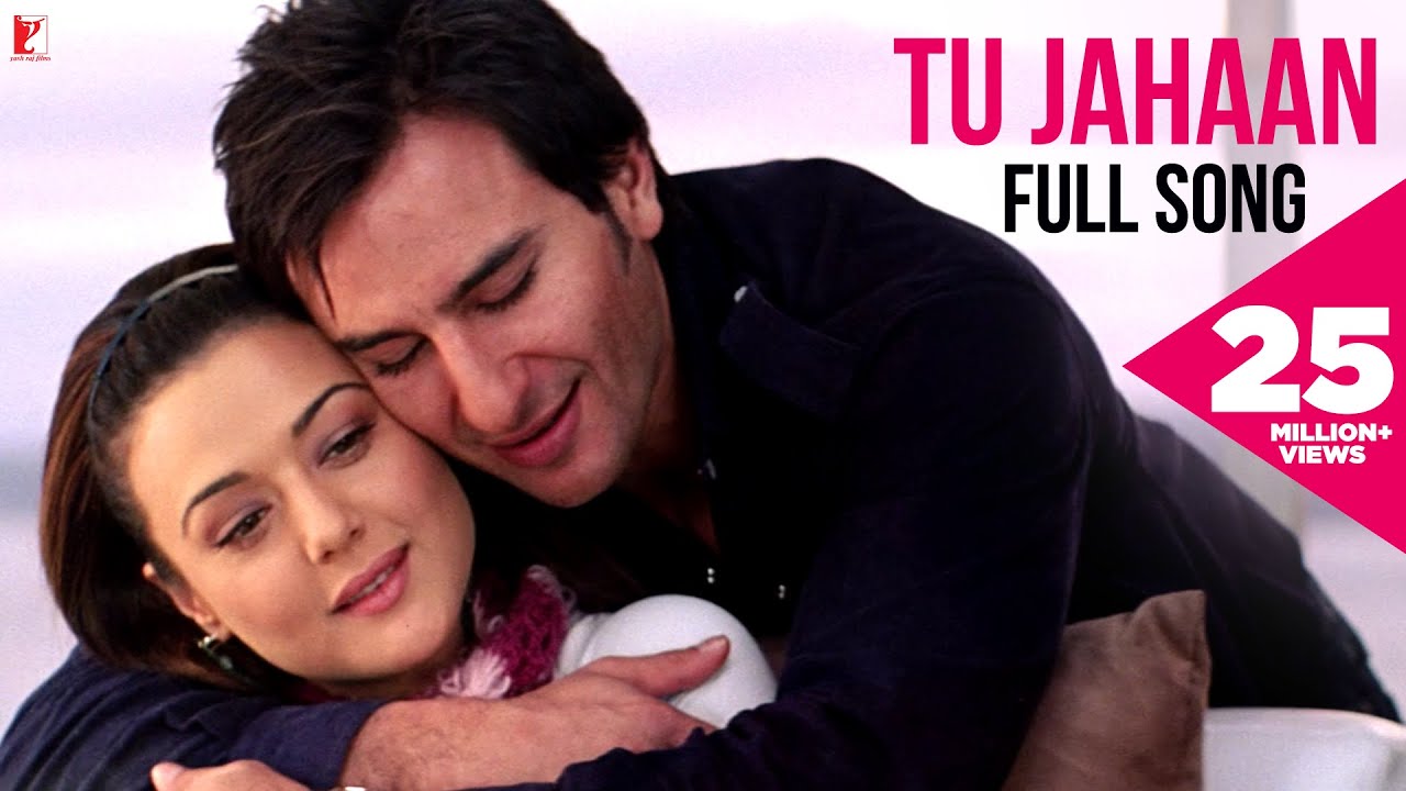 Tu Jahaan | Full Song from Salaam Namaste | Saif Ali Khan, Preity Zinta | Sonu Nigam, Mahalaxmi Iyer