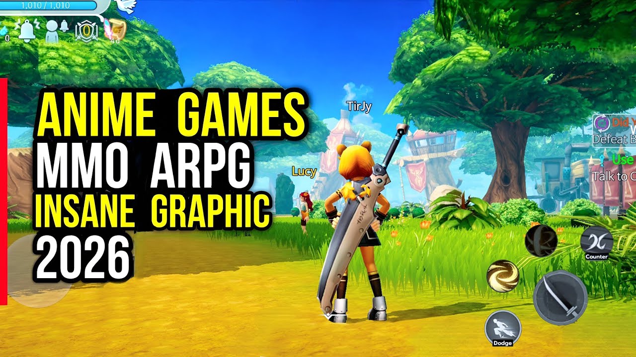 Top 10 MMO ARPG Anime Games for 2026 📱