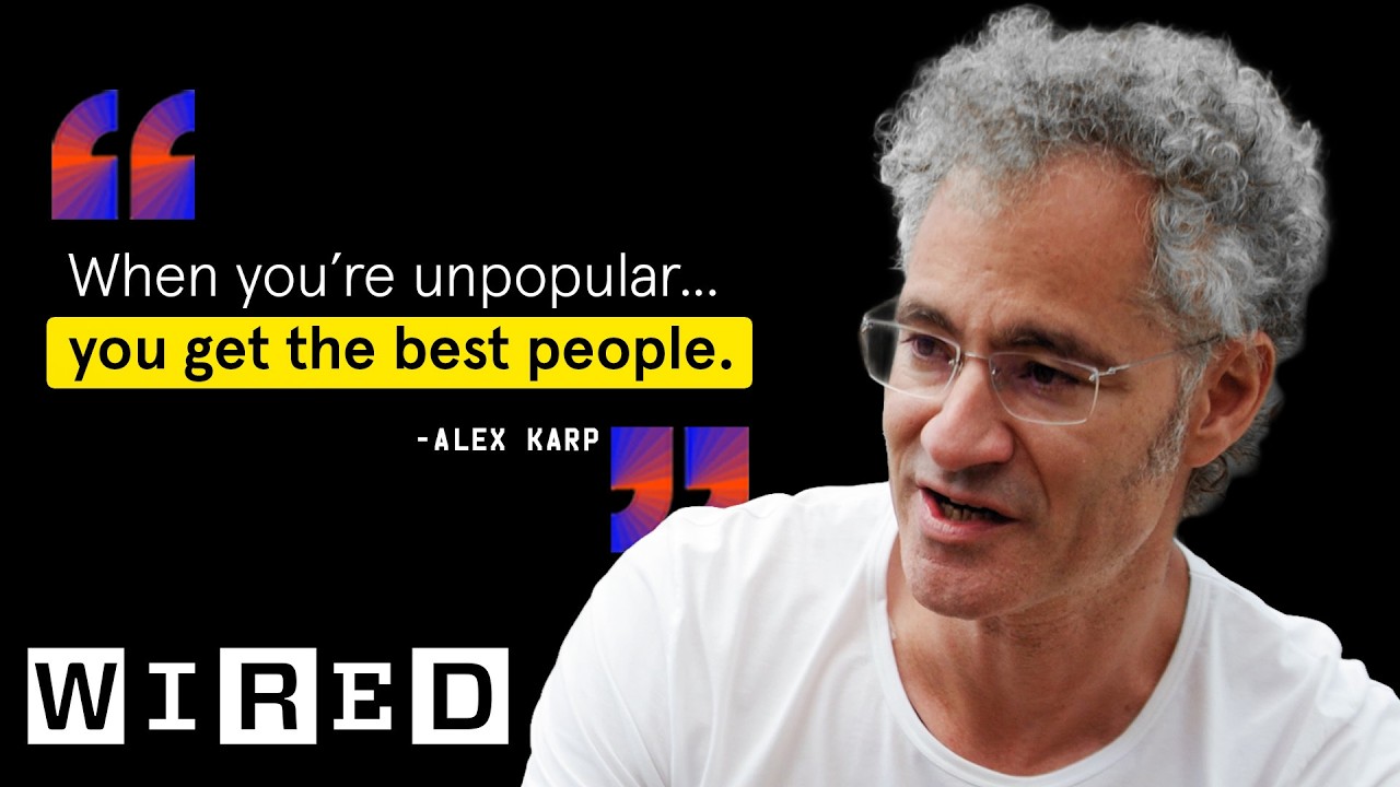 Interview with Palantir CEO Alex Karp | WIRED