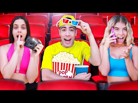 TIPOS DE PERSONAS EN EL CINE !!