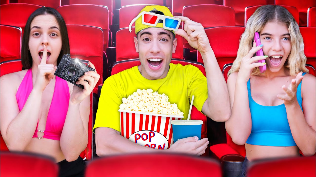 ¡Los Tipos de Personas que Siempre Ves en el Cine! 🎬