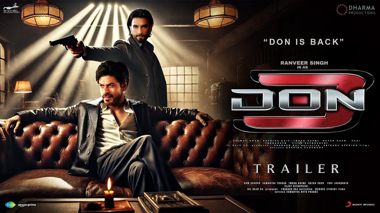DON 3 Don 3 Official Teaser Trailer 🎬 | Ranveer Singh, Shah Rukh Khan & Kiara Advani